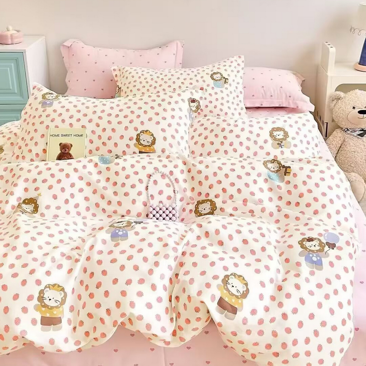 91家纺网 家纺一手货源 找家纺 （总）未来家居 2025新款长绒棉四件套UML13370