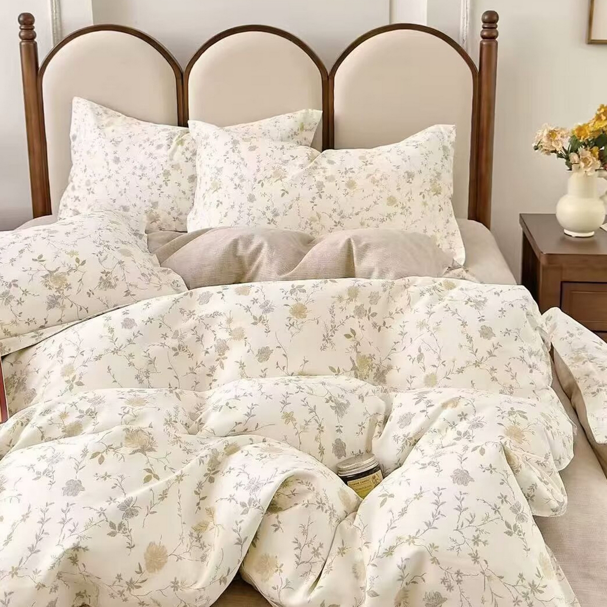 91家纺网 家纺一手货源 找家纺 （总）未来家居 2025新款长绒棉四件套UML13370