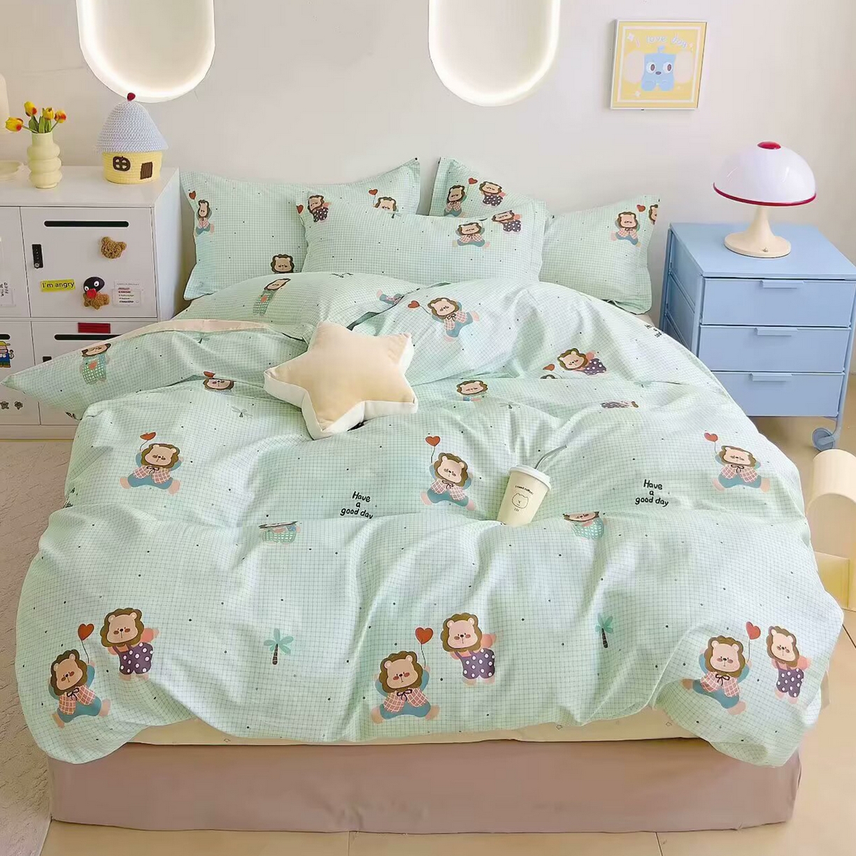 91家纺网 家纺一手货源 找家纺 （总）未来家居 2025新款长绒棉四件套UML13370