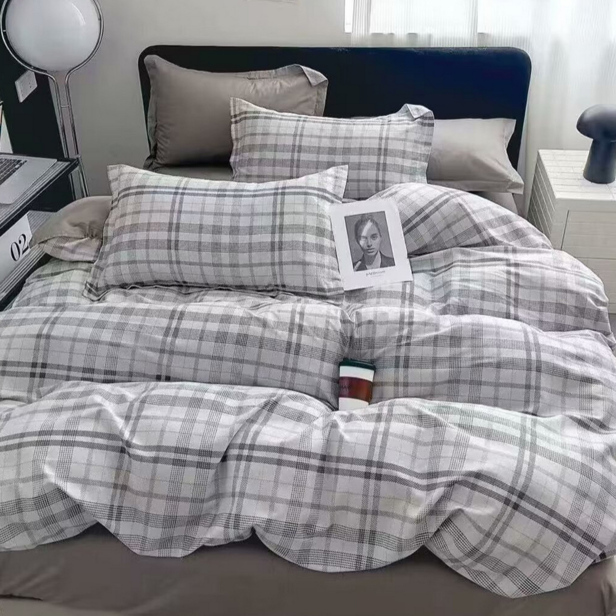 91家纺网 家纺一手货源 找家纺 （总）未来家居 2025新款长绒棉四件套UML13370