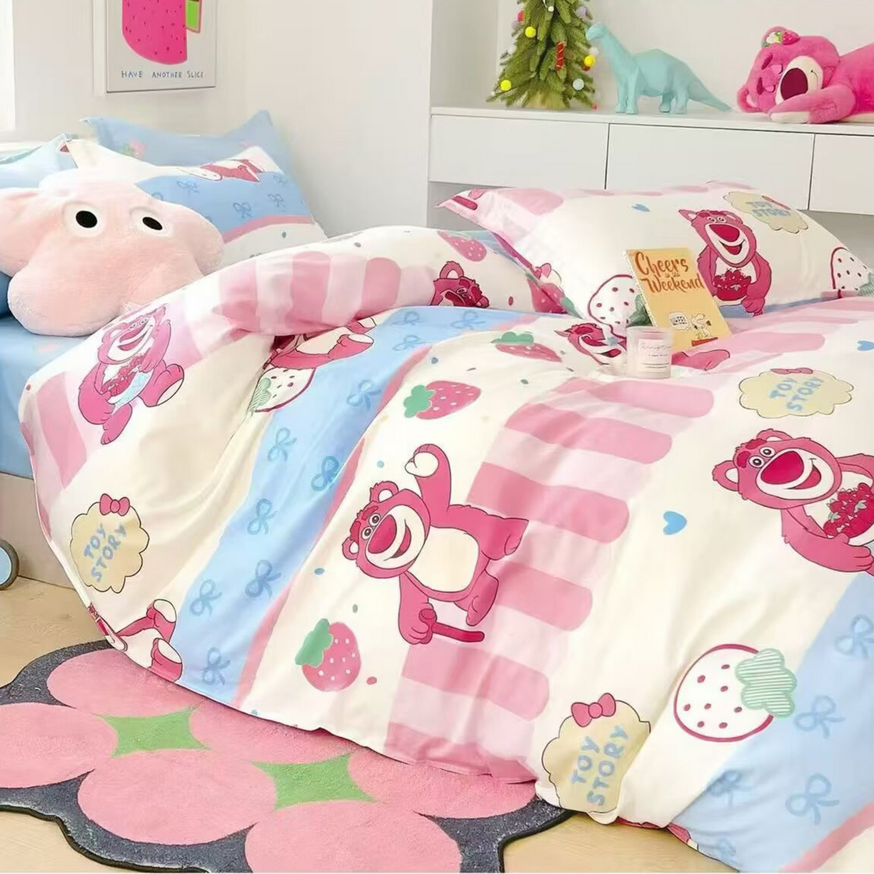 91家纺网 家纺一手货源 找家纺 （总）未来家居 2025新款长绒棉四件套UML13370