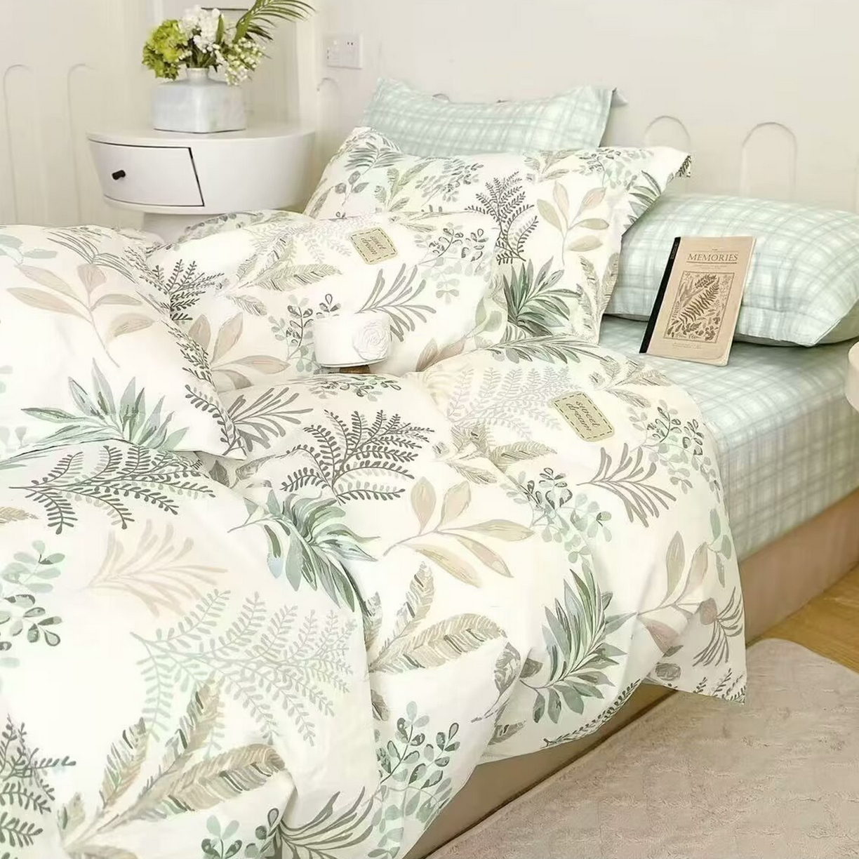 91家纺网 家纺一手货源 找家纺 （总）未来家居 2025新款长绒棉四件套UML13370