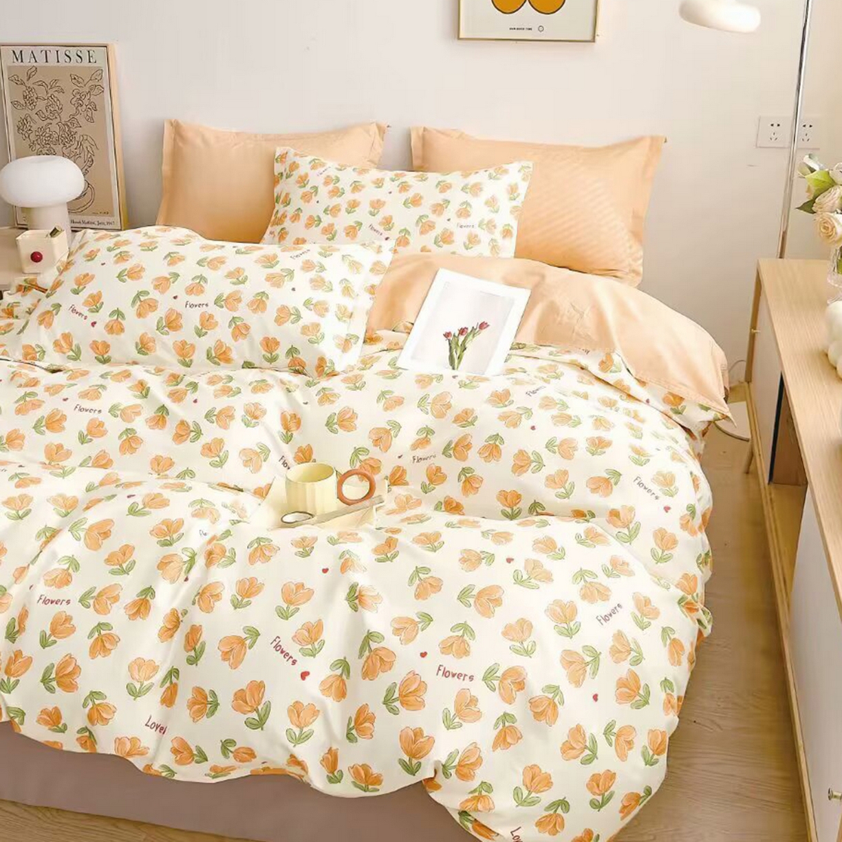 91家纺网 家纺一手货源 找家纺 （总）未来家居 2025新款长绒棉四件套UML13370