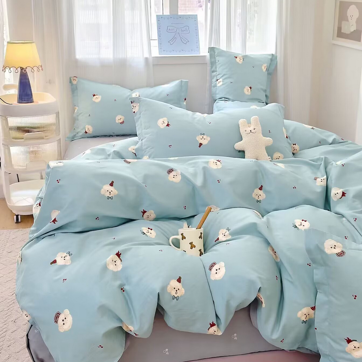 91家纺网 家纺一手货源 找家纺 （总）未来家居 2025新款长绒棉四件套UML13370