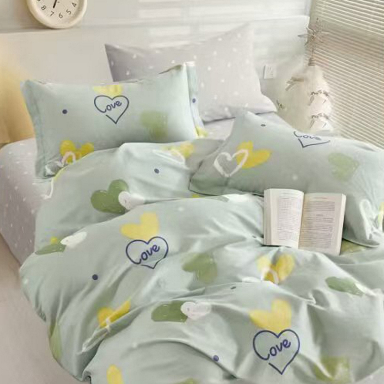 91家纺网 家纺一手货源 找家纺 （总）未来家居 2025新款长绒棉四件套UML13370