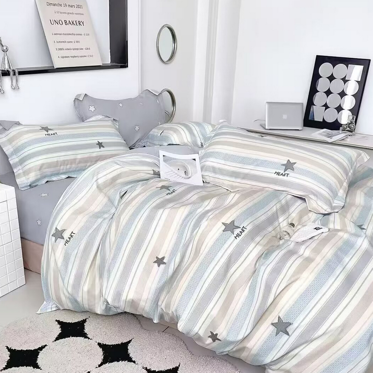 91家纺网 家纺一手货源 找家纺 （总）未来家居 2025新款长绒棉四件套UML13370