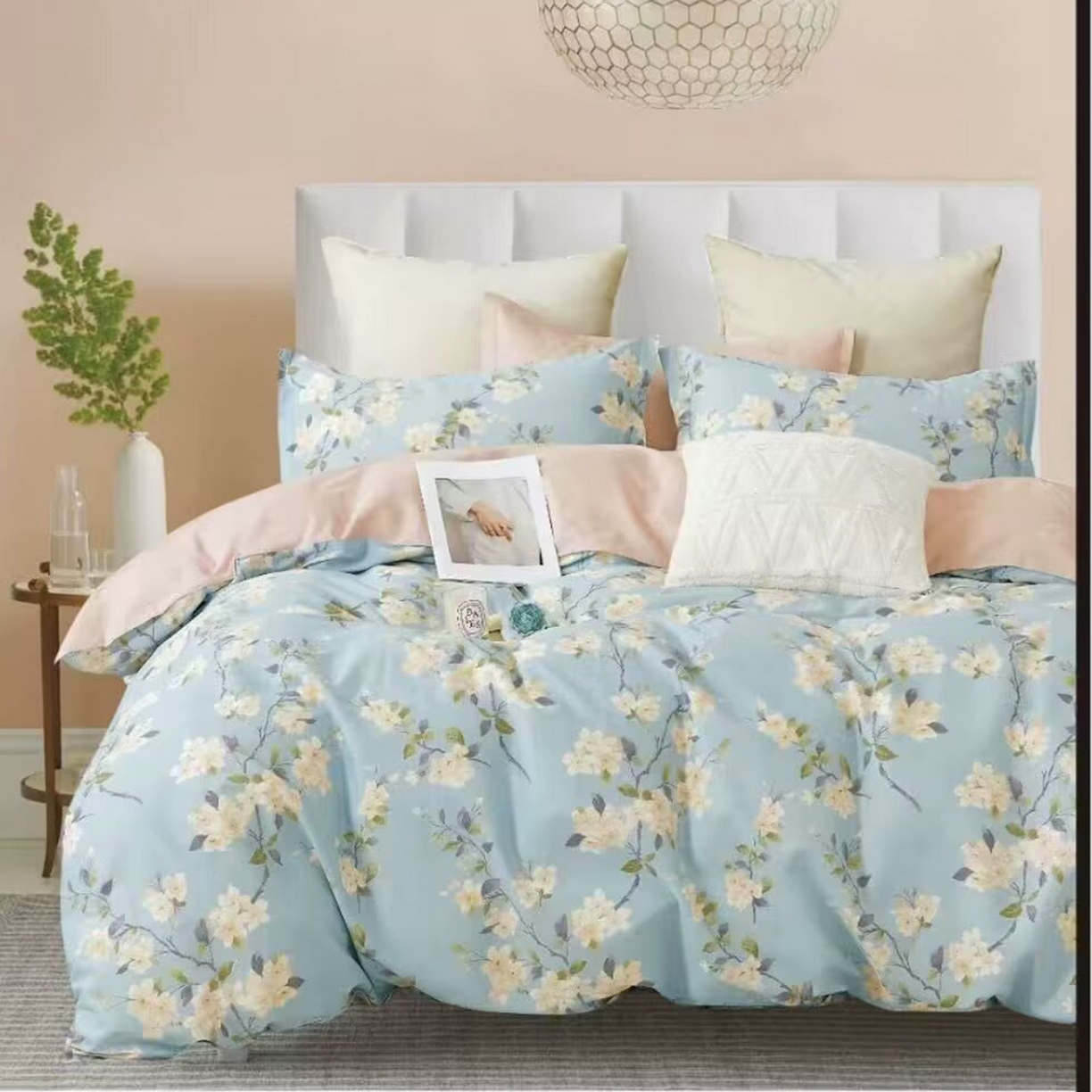 91家纺网 家纺一手货源 找家纺 （总）未来家居 2025新款长绒棉四件套UML13370