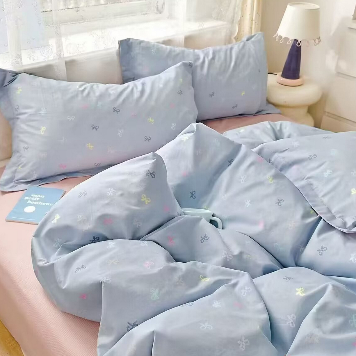 91家纺网 家纺一手货源 找家纺 （总）未来家居 2025新款长绒棉四件套UML13370