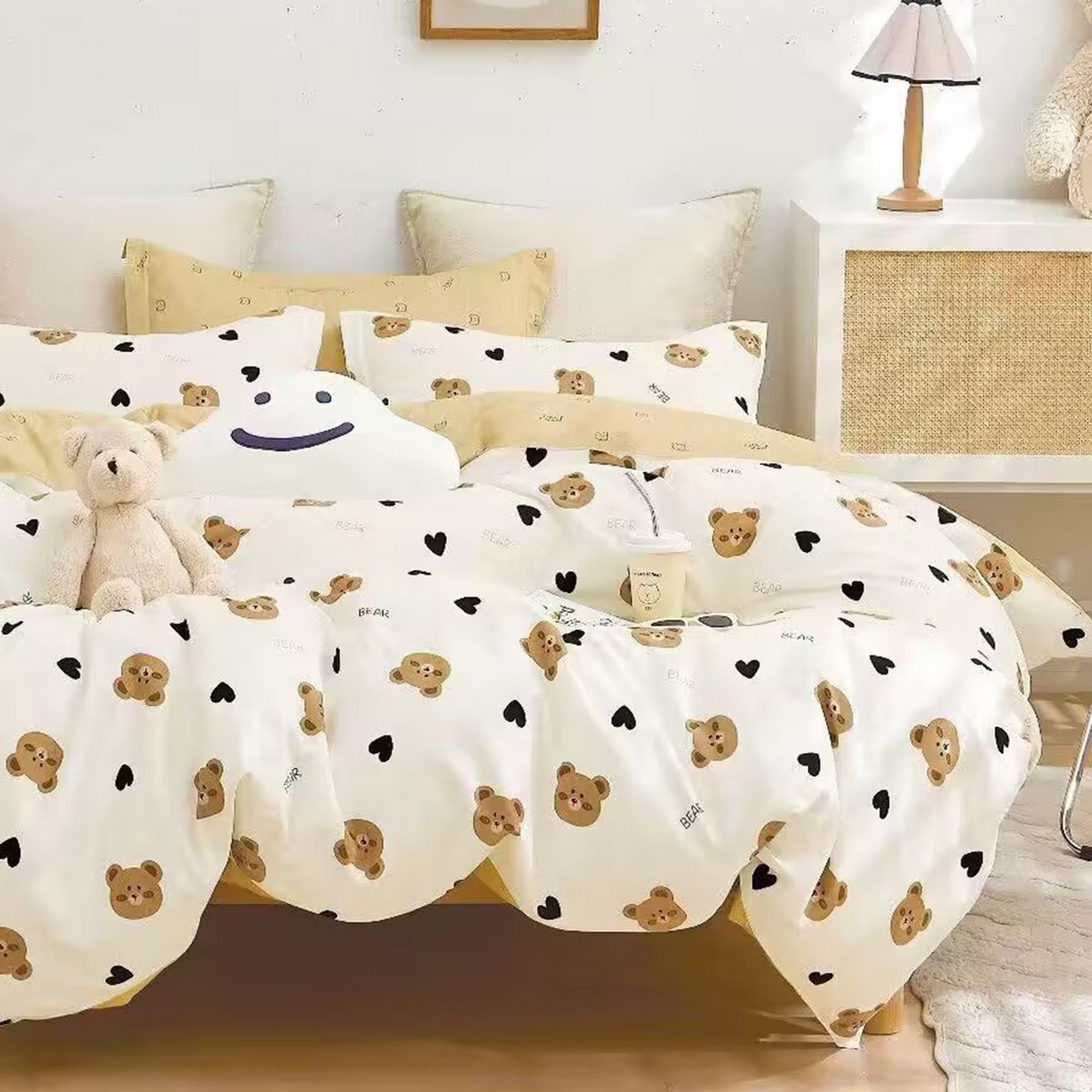 91家纺网 家纺一手货源 找家纺 （总）未来家居 2025新款长绒棉四件套UML13370