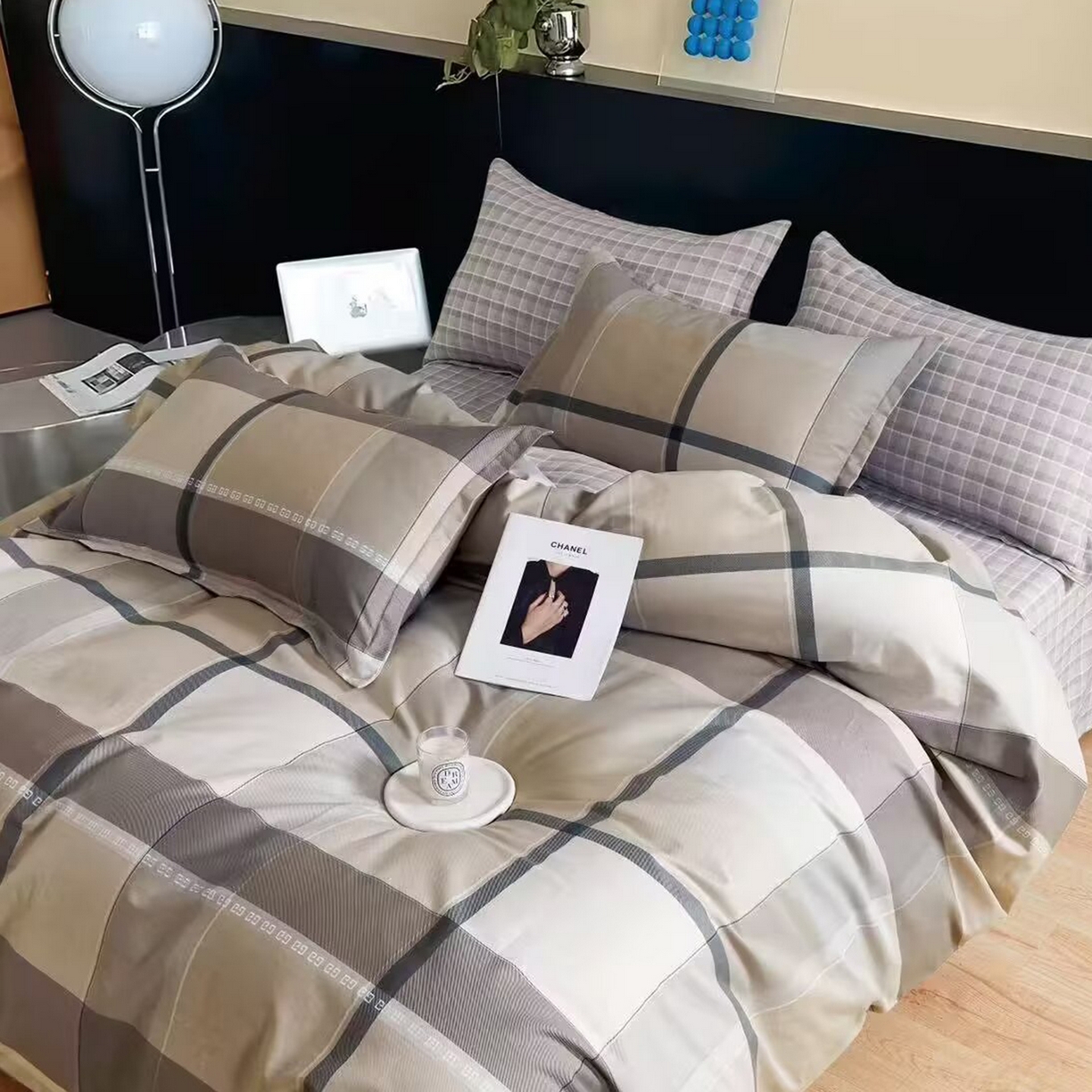 91家纺网 家纺一手货源 找家纺 （总）未来家居 2025新款长绒棉四件套UML13370