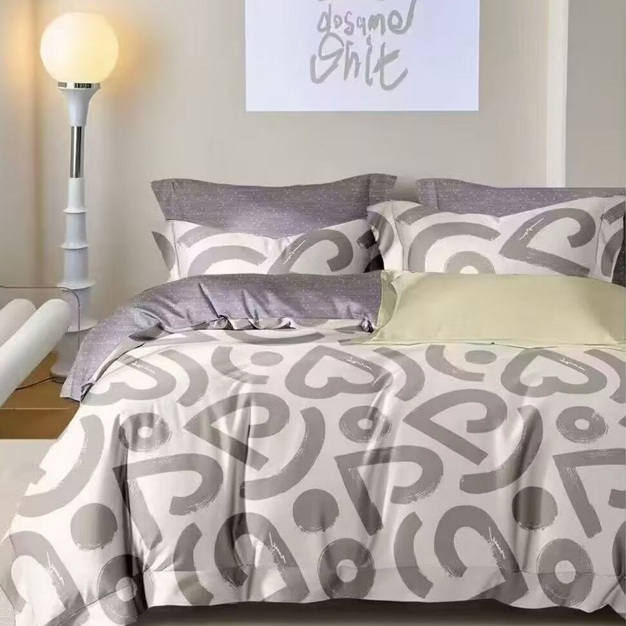 91家纺网 家纺一手货源 找家纺 （总）未来家居 2025新款长绒棉四件套UML13370