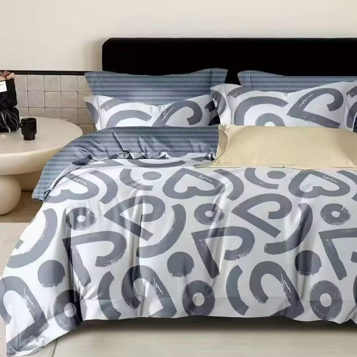 91家纺网 家纺一手货源 找家纺 （总）未来家居 2025新款长绒棉四件套UML13370