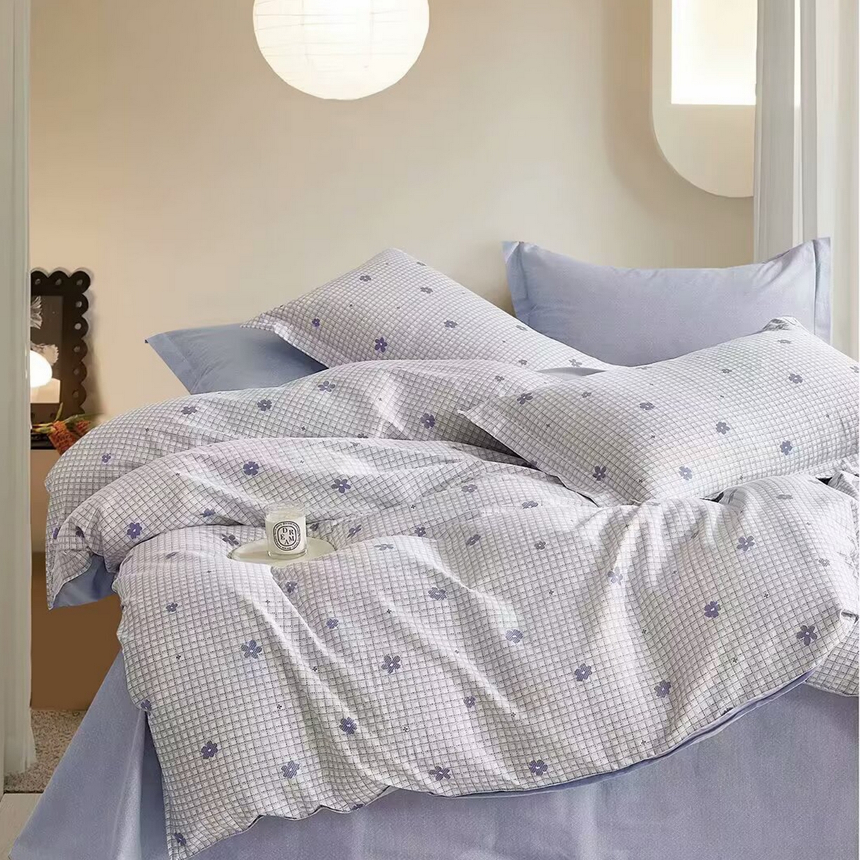 91家纺网 家纺一手货源 找家纺 （总）未来家居 2025新款长绒棉四件套UML13370