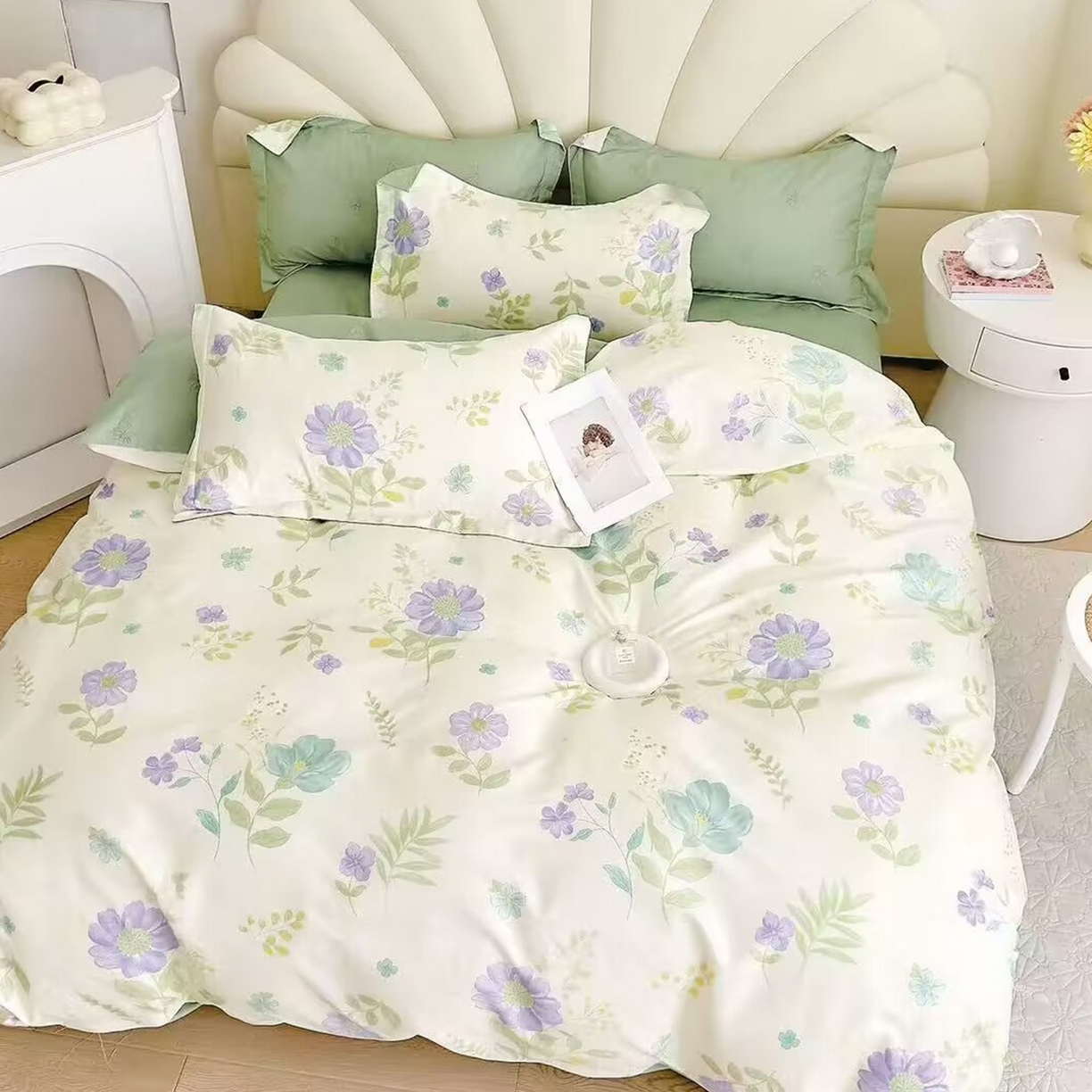 91家纺网 家纺一手货源 找家纺 （总）未来家居 2025新款长绒棉四件套UML13370