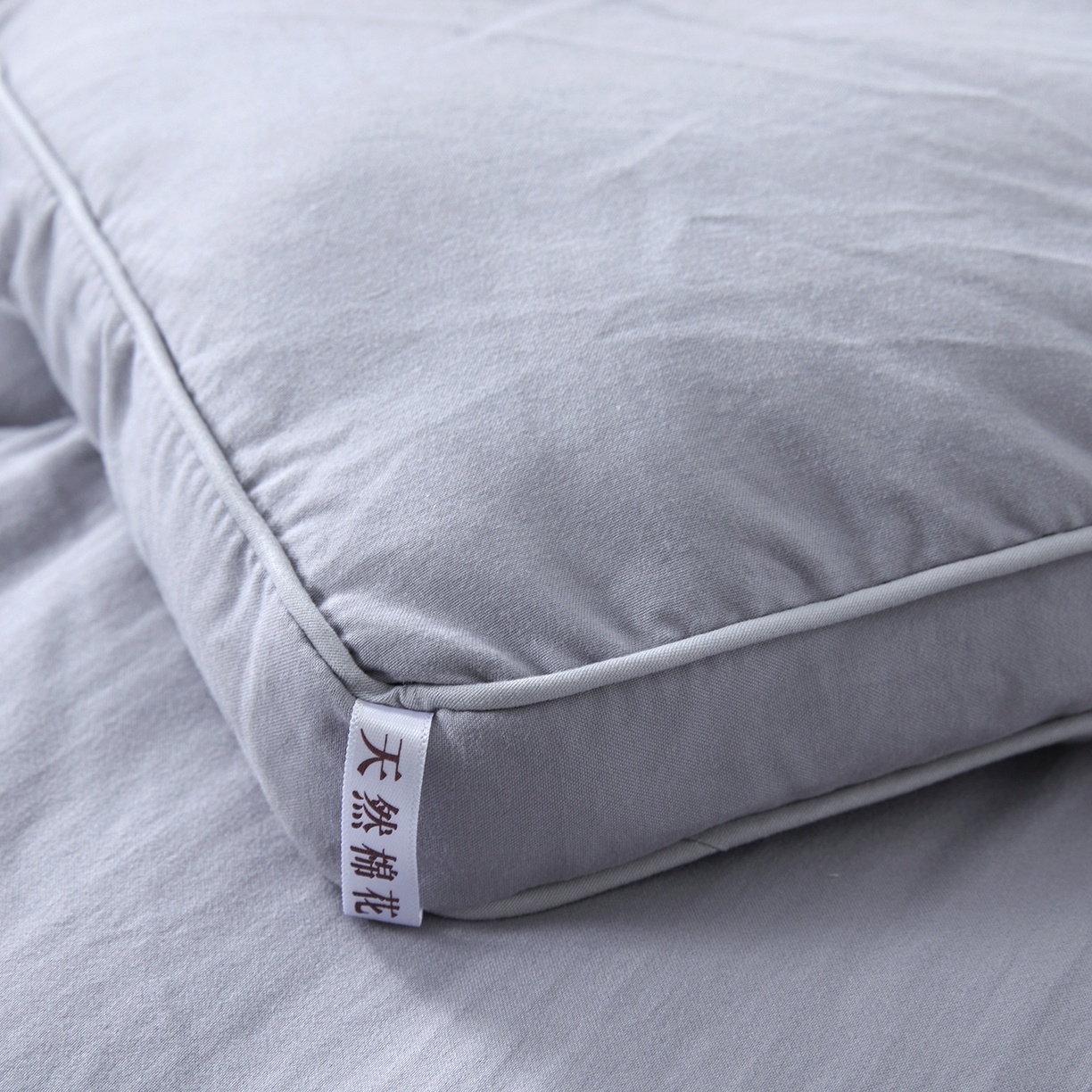 91家纺网 家纺一手货源 找家纺 思雅庭 2025新款原棉水洗棉新疆棉花被被子被芯 梦灰