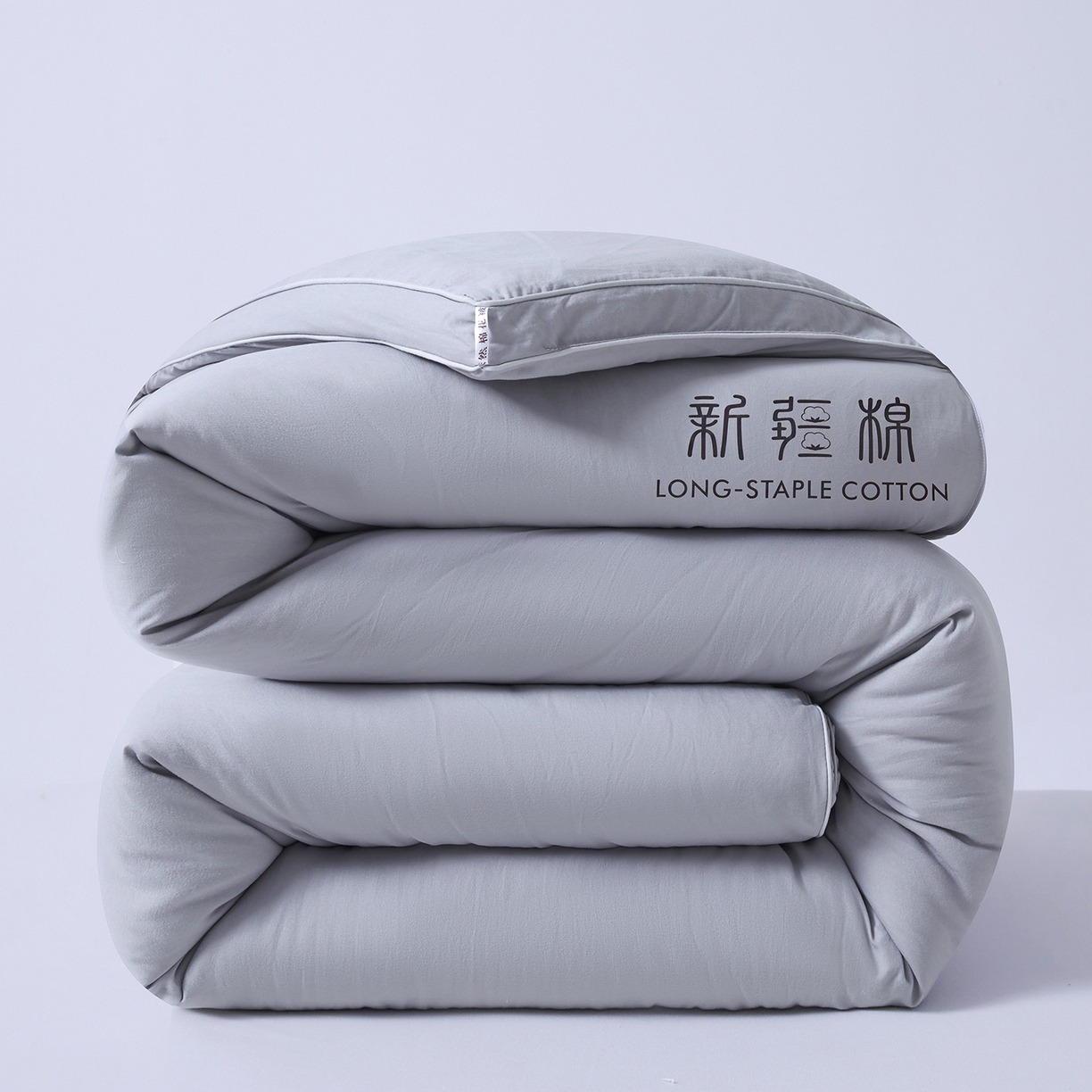 91家纺网 家纺一手货源 找家纺 思雅庭 2025新款原棉水洗棉新疆棉花被被子被芯 梦灰