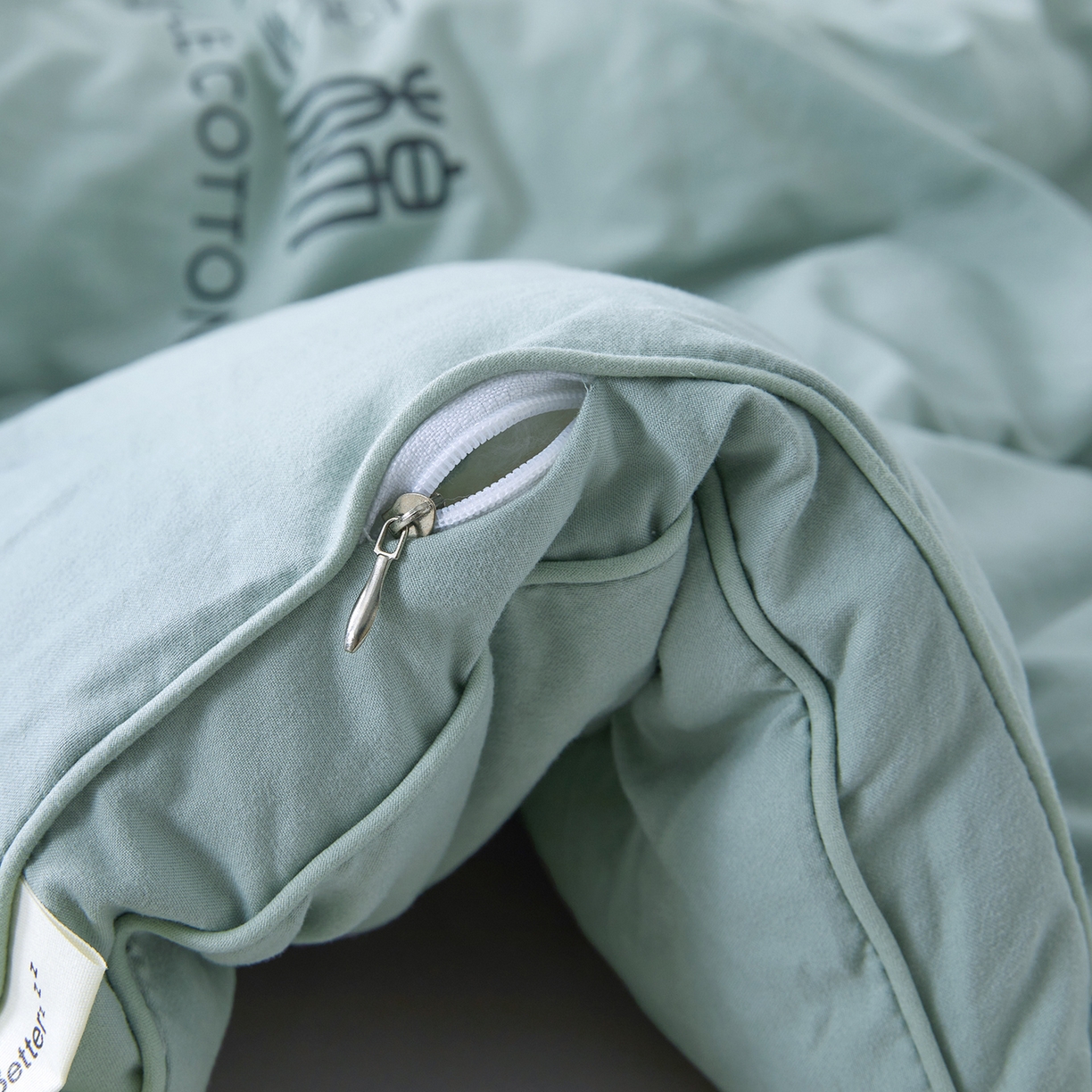 91家纺网 家纺一手货源 找家纺 思雅庭 2025新款原棉水洗棉新疆棉花被被子被芯 青绿