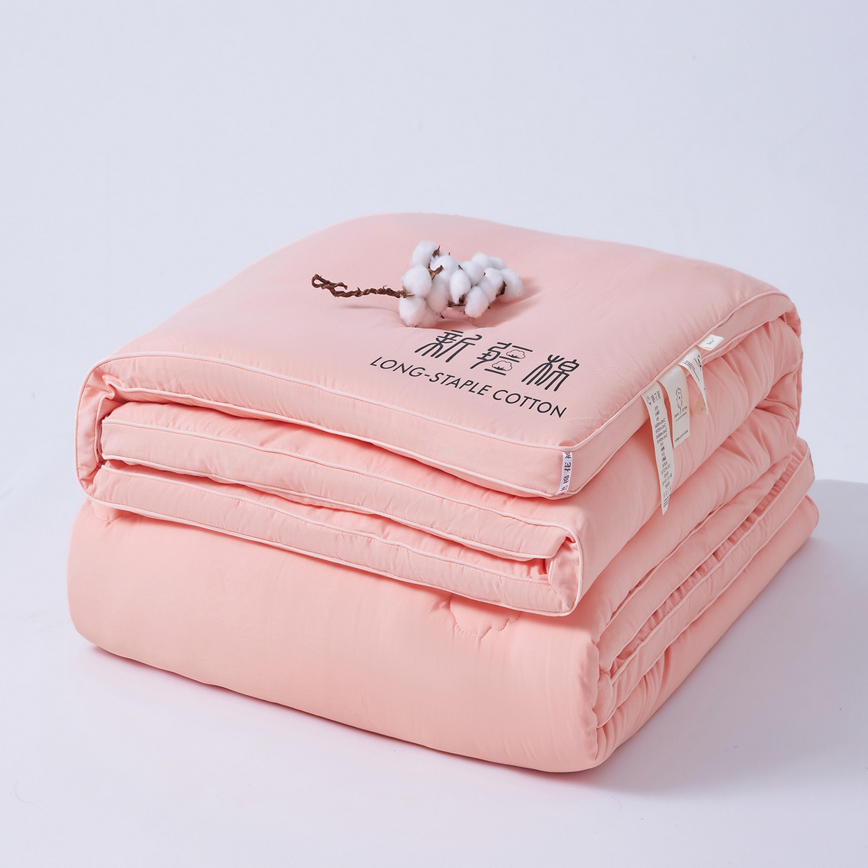 91家纺网 家纺一手货源 找家纺 思雅庭 2025新款原棉水洗棉新疆棉花被被子被芯 柔玉