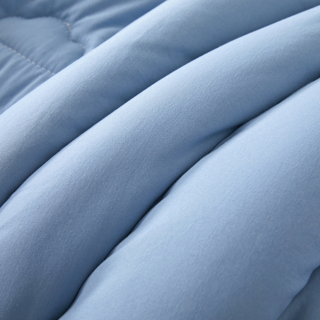 91家纺网 家纺一手货源 找家纺 思雅庭 2025新款原棉水洗棉新疆棉花被被子被芯 蔚蓝