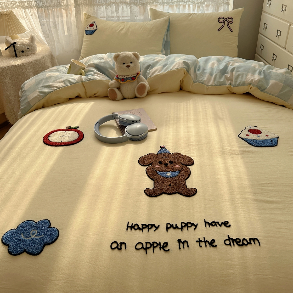 91家纺网 家纺一手货源 找家纺 （总）盼季家纺 2025年A类毛巾绣水洗棉床上用品四件套学生宿舍床单被套三件套（含买家秀）