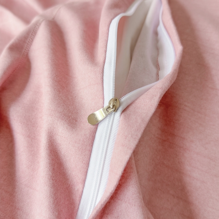 91家纺网 家纺一手货源 找家纺 江南春家纺 [雅—轻绒]2025全棉高支高密立体刺绣生态磨毛加绒四件套 玫瑰物语-丝绒豆沙