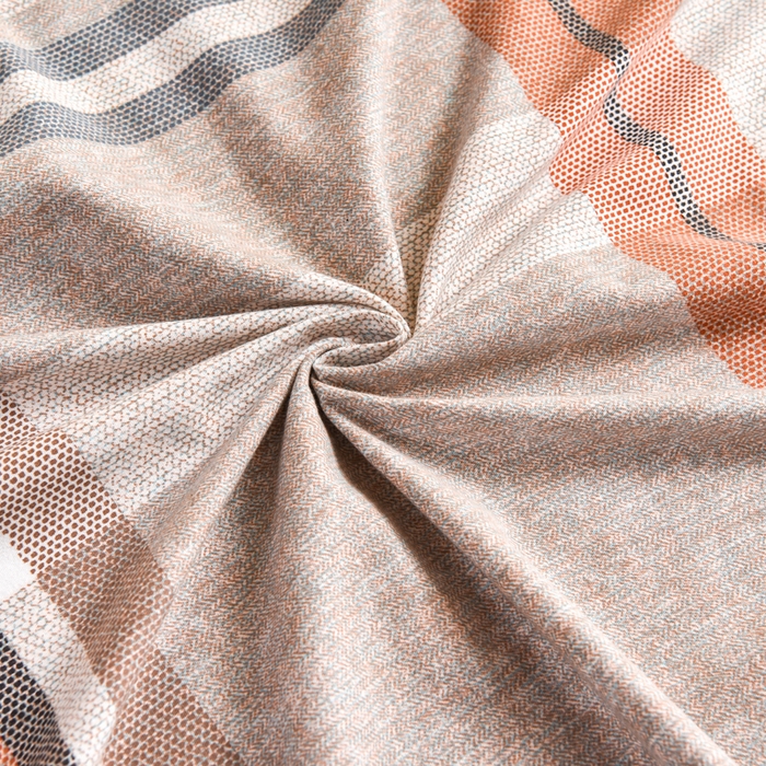 91家纺网 家纺一手货源 找家纺 名优家纺 2025新款全棉纯棉磨毛数码印花四件套 简约世界