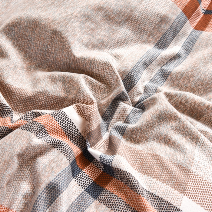 91家纺网 家纺一手货源 找家纺 名优家纺 2025新款全棉纯棉磨毛数码印花单被套单品被套被套单件 简约世界