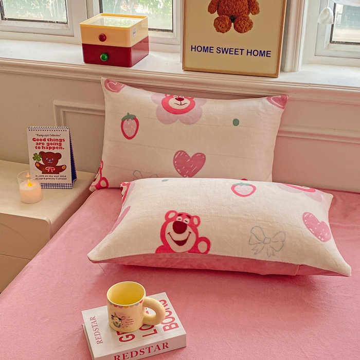 91家纺网 家纺一手货源 找家纺 （总）斯卡诺2025新款直播轻奢爆款小清新牛奶宝宝绒四件套