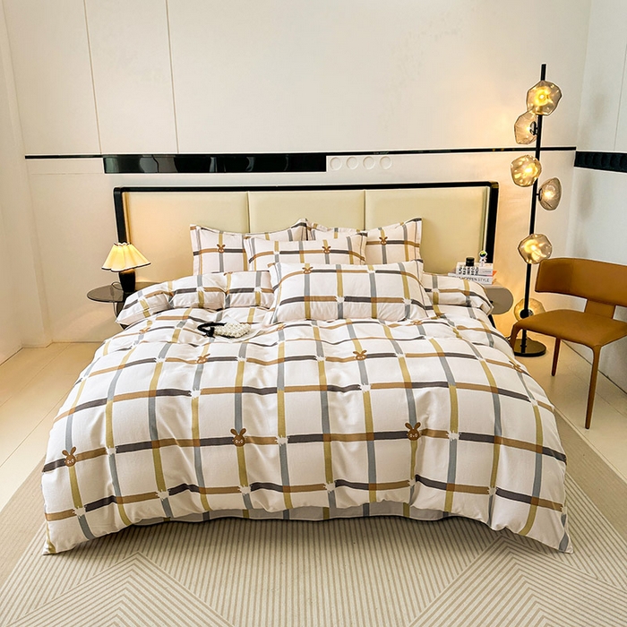 名优家纺 2025新款全棉纯棉磨毛数码印花单床笠单品床笠床笠单件 皮克斯