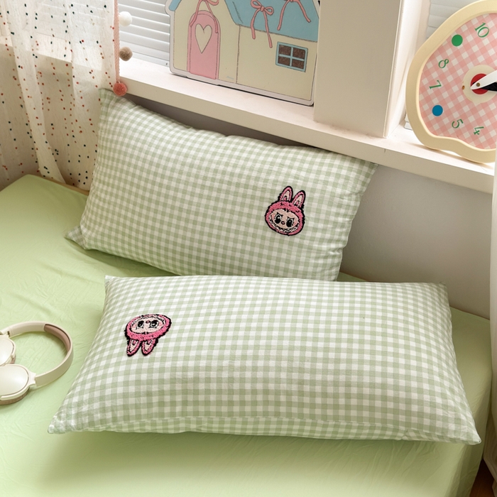 91家纺网 家纺一手货源 找家纺 （总）老K (原美阁） 2025新款学生季A类云朵棉毛巾绣四件套