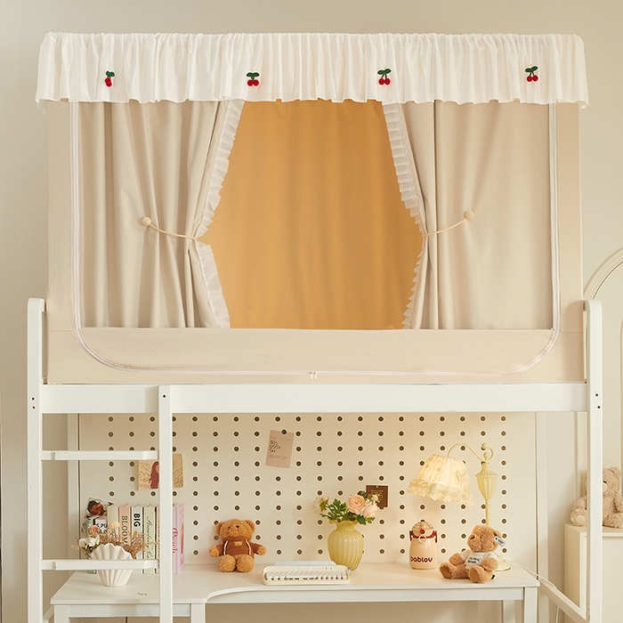 91家纺网 家纺一手货源 找家纺 （总）青竹苑 2025花边款覆膜遮光学生蚊帐