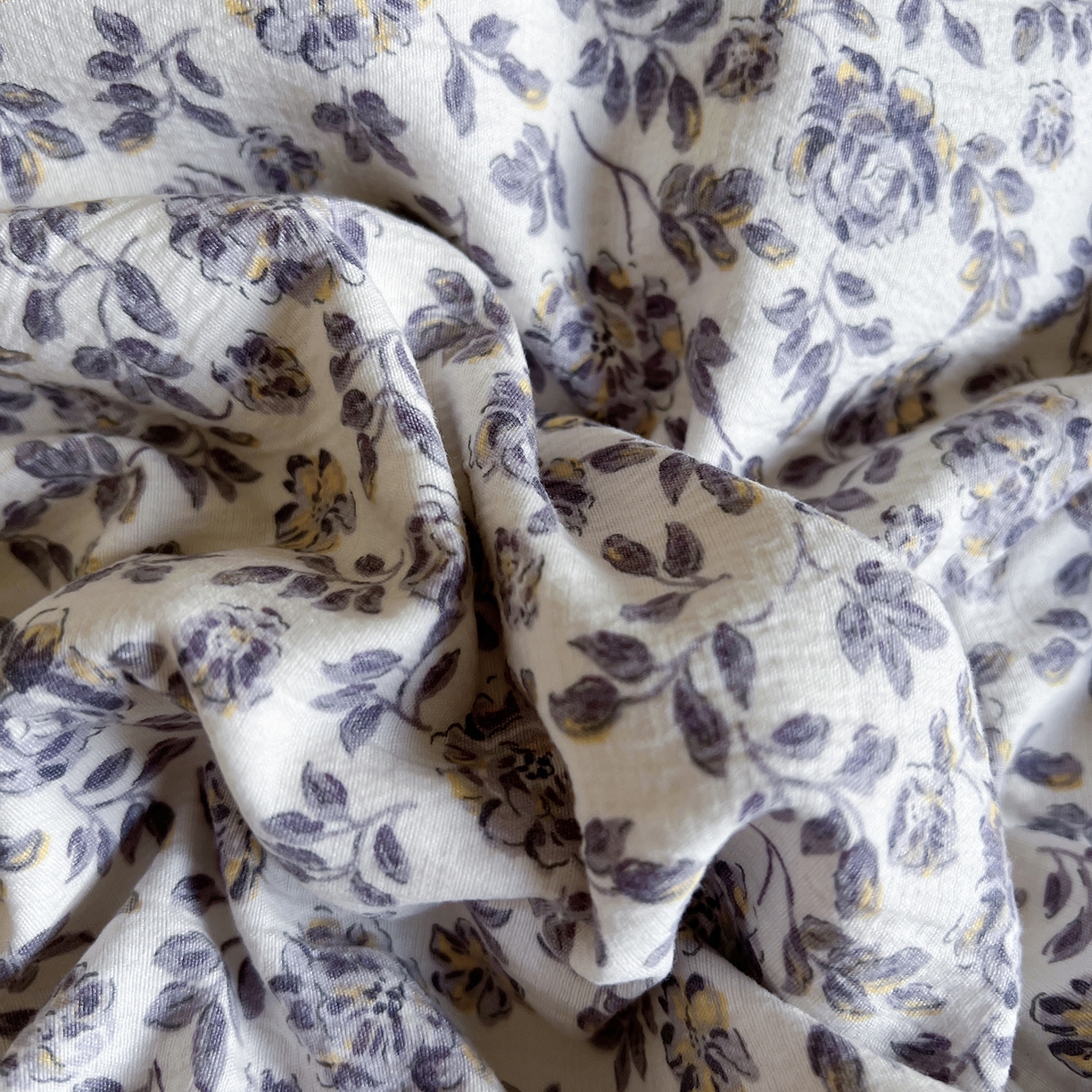 91家纺网 家纺一手货源 找家纺 美梦家纺 2025新款高克重加厚亚麻皱皱纱床盖四件套系列（提供买家秀) 花予