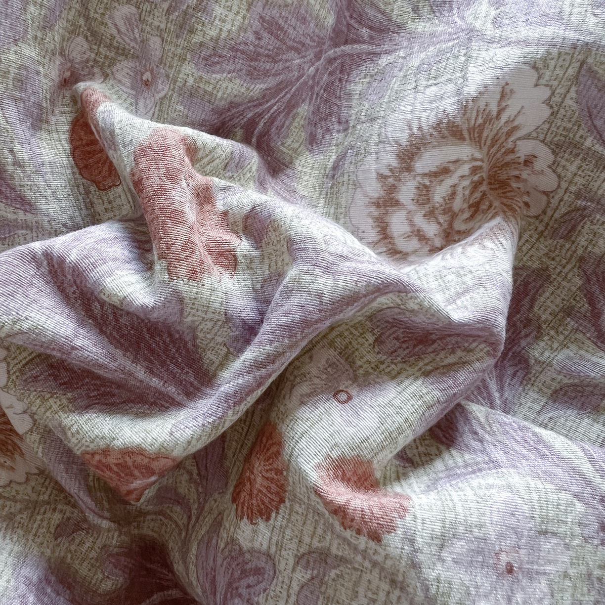 91家纺网 家纺一手货源 找家纺 美梦家纺 2025新款高克重加厚亚麻皱皱纱床盖四件套系列（提供买家秀) 爱丽丝