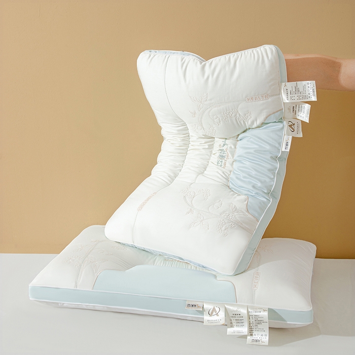 91家纺网 家纺一手货源 找家纺 （总）鼎晟纺 2025新款森睡棉云柔护颈枕学生枕头成人枕芯单枕芯