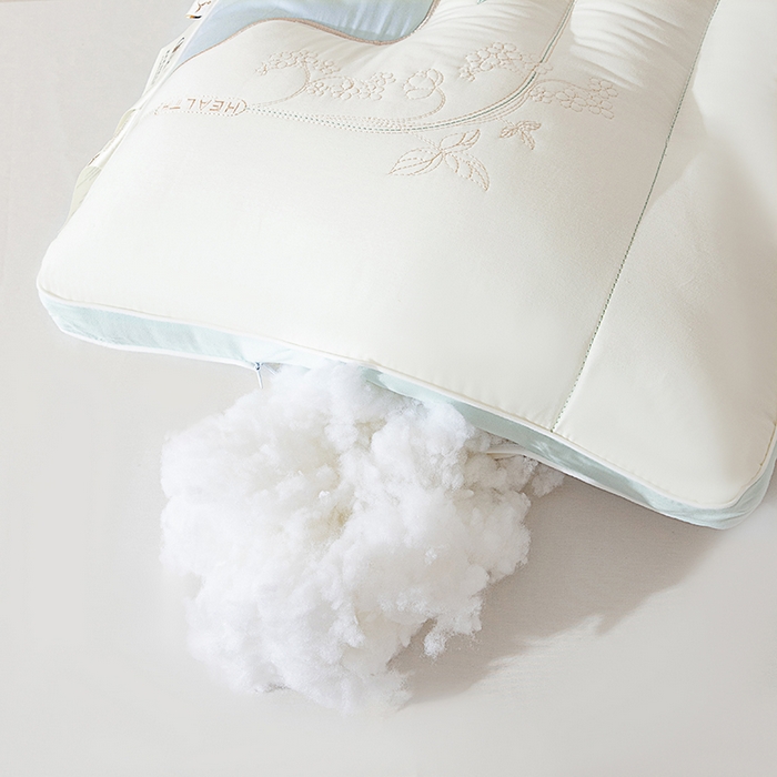 91家纺网 家纺一手货源 找家纺 鼎晟纺 2025新款森睡棉云柔护颈枕学生枕头成人枕芯单枕芯 森睡棉护颈枕-时尚蓝