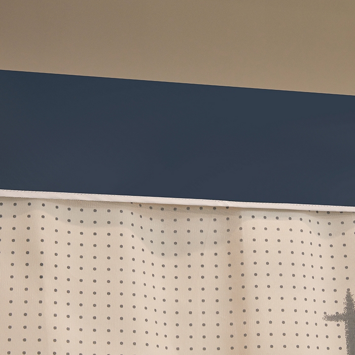 91家纺网 家纺一手货源 找家纺 青竹苑 2025新款覆膜遮光印花学生坐床蚊帐 布露露