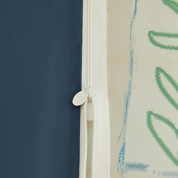 91家纺网 家纺一手货源 找家纺 青竹苑 2025新款覆膜遮光印花学生坐床蚊帐 看书狗狗