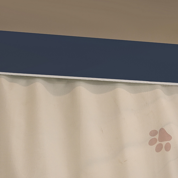 91家纺网 家纺一手货源 找家纺 青竹苑 2025新款覆膜遮光印花学生坐床蚊帐 萌宠出道