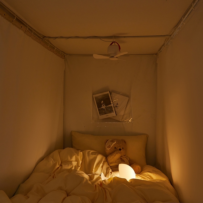 91家纺网 家纺一手货源 找家纺 青竹苑 2025新款覆膜遮光印花学生坐床蚊帐 睡觉狗狗