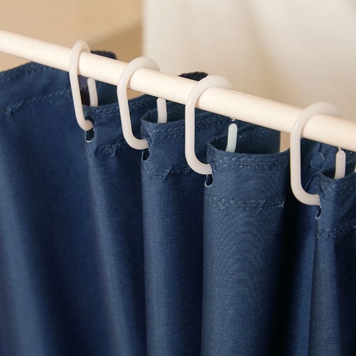 91家纺网 家纺一手货源 找家纺 青竹苑 2025新款覆膜遮光印花学生坐床蚊帐 藏青