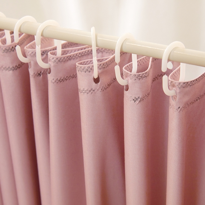 91家纺网 家纺一手货源 找家纺 青竹苑 2025新款覆膜遮光印花学生坐床蚊帐 粉