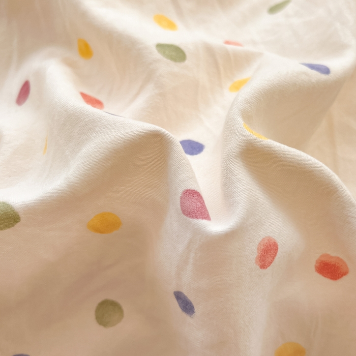 91家纺网 家纺一手货源 找家纺 （总）彩韵家纺 2025新款水洗双层纱双拼碎花四件套