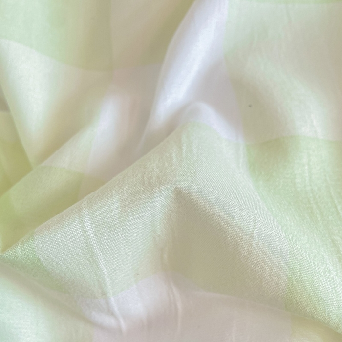 91家纺网 家纺一手货源 找家纺 麒东家纺 2025新款开学季学生ins风条纹方格水洗四件套学生上下铺三件套 方格紫色