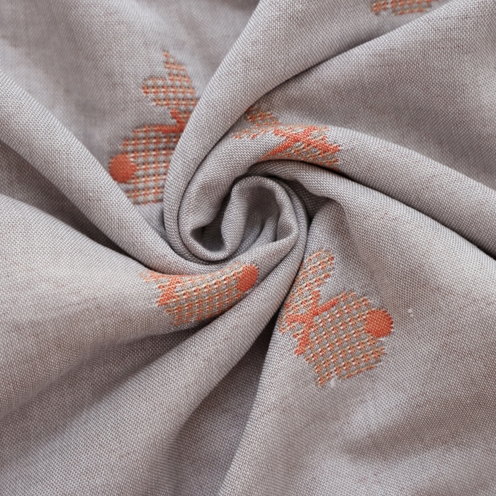 91家纺网 家纺一手货源 找家纺 朴尔家纺-毛巾被 2025新款韩版小碎花边全棉纯棉三层纱布枕巾单枕巾枕巾单件 领结兔-灰 52x78cm枕巾一对