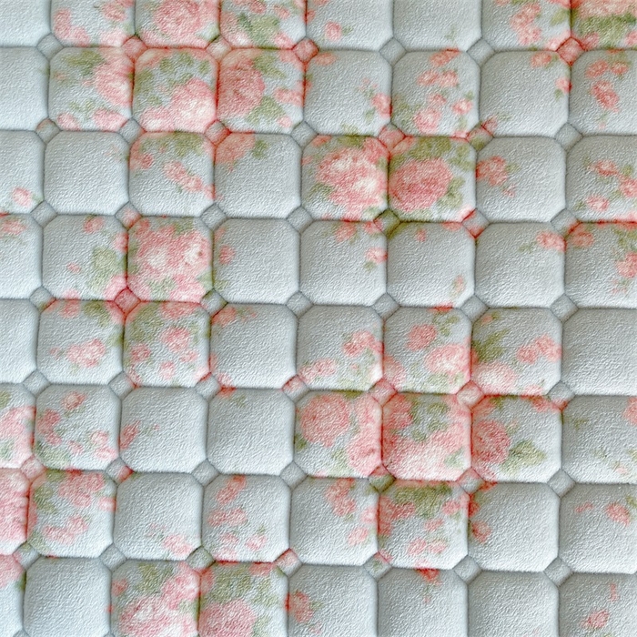 91家纺网 家纺一手货源 找家纺 梵朴 2025新款学生宿舍上下铺牛奶绒夹棉床垫床护垫床褥子 欧风花影-蓝