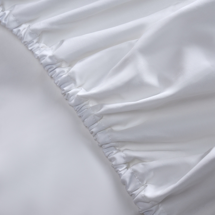 91家纺网 家纺一手货源 找家纺 岚司羽 2025新款小糯米羽绒单品床笠床笠单件单床笠 小糯米-白色