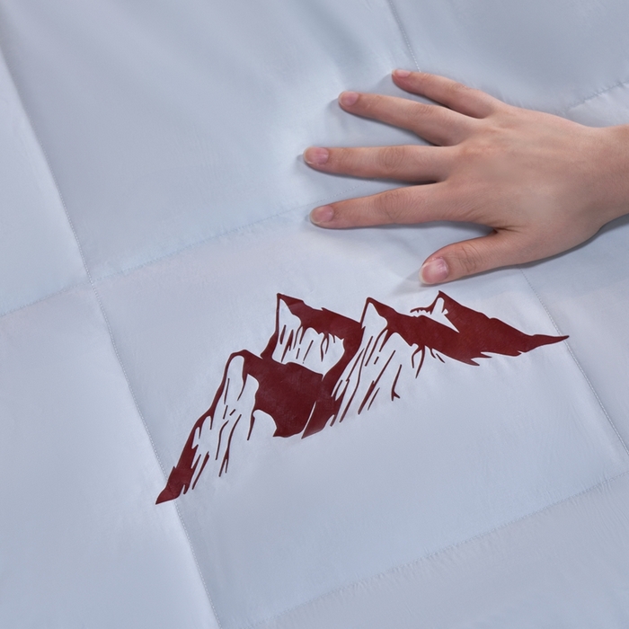 91家纺网 家纺一手货源 找家纺 岚司羽 2025新款小糯米羽绒单品床笠床笠单件单床笠 小糯米-灰色