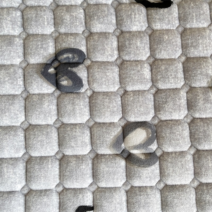 91家纺网 家纺一手货源 找家纺 梵朴 2025新款学生宿舍上下铺牛奶绒夹棉床垫床护垫床褥子 幸运心-灰