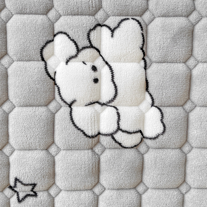 91家纺网 家纺一手货源 找家纺 梵朴 2025新款学生宿舍上下铺牛奶绒夹棉床垫床护垫床褥子 顽皮狗