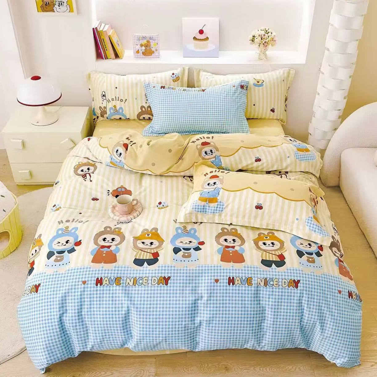 91家纺网 家纺一手货源 找家纺 （总）未来家居 2025新款三件套UML13370